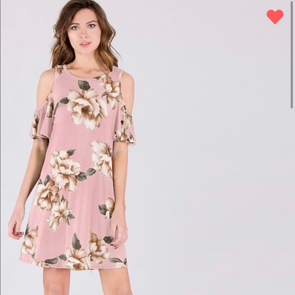 "COLD SHOULDER" in Mauve